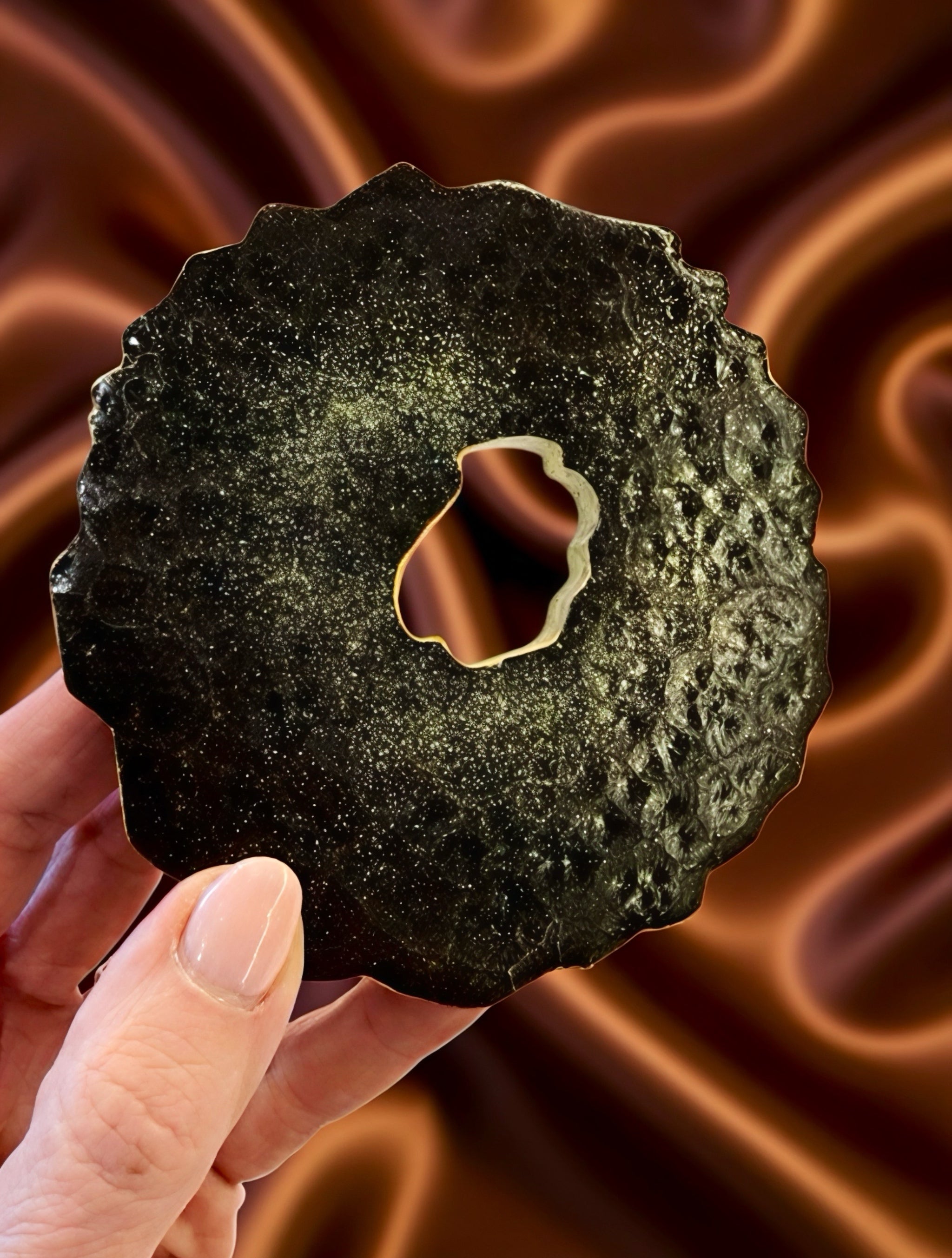 Geode Agate Crystal Candy Slices