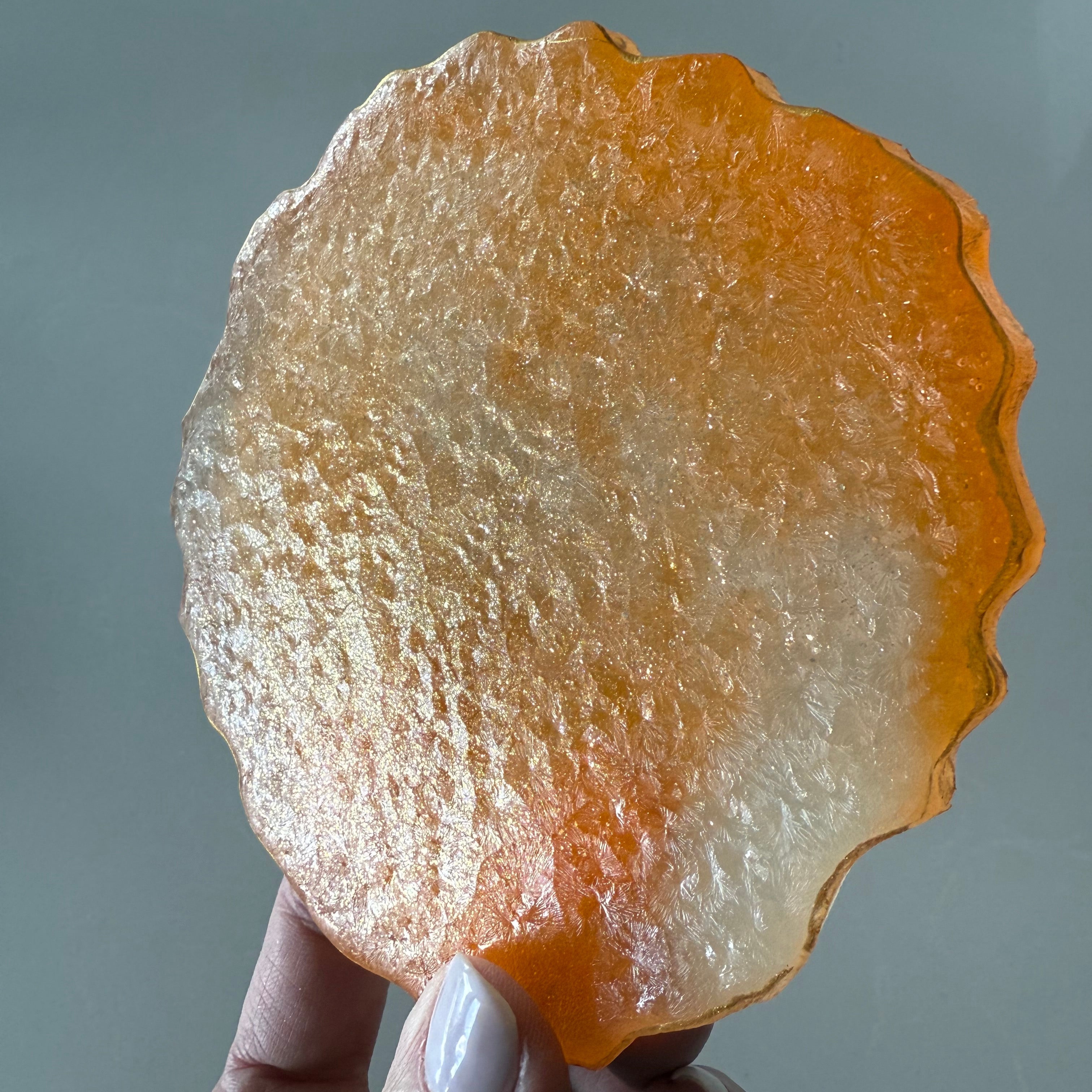 Geode Agate Crystal Candy Slices