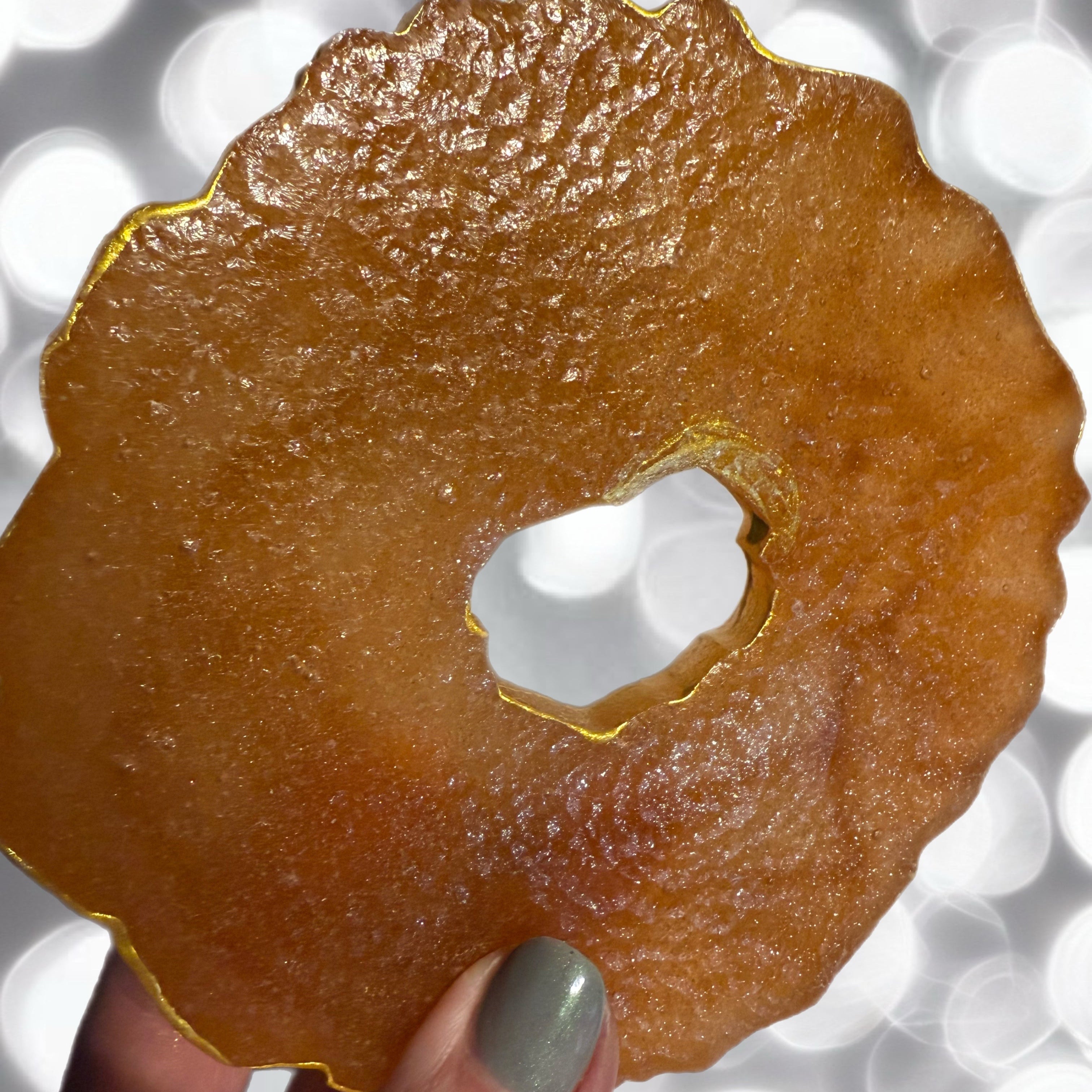 Geode Agate Crystal Candy Slices