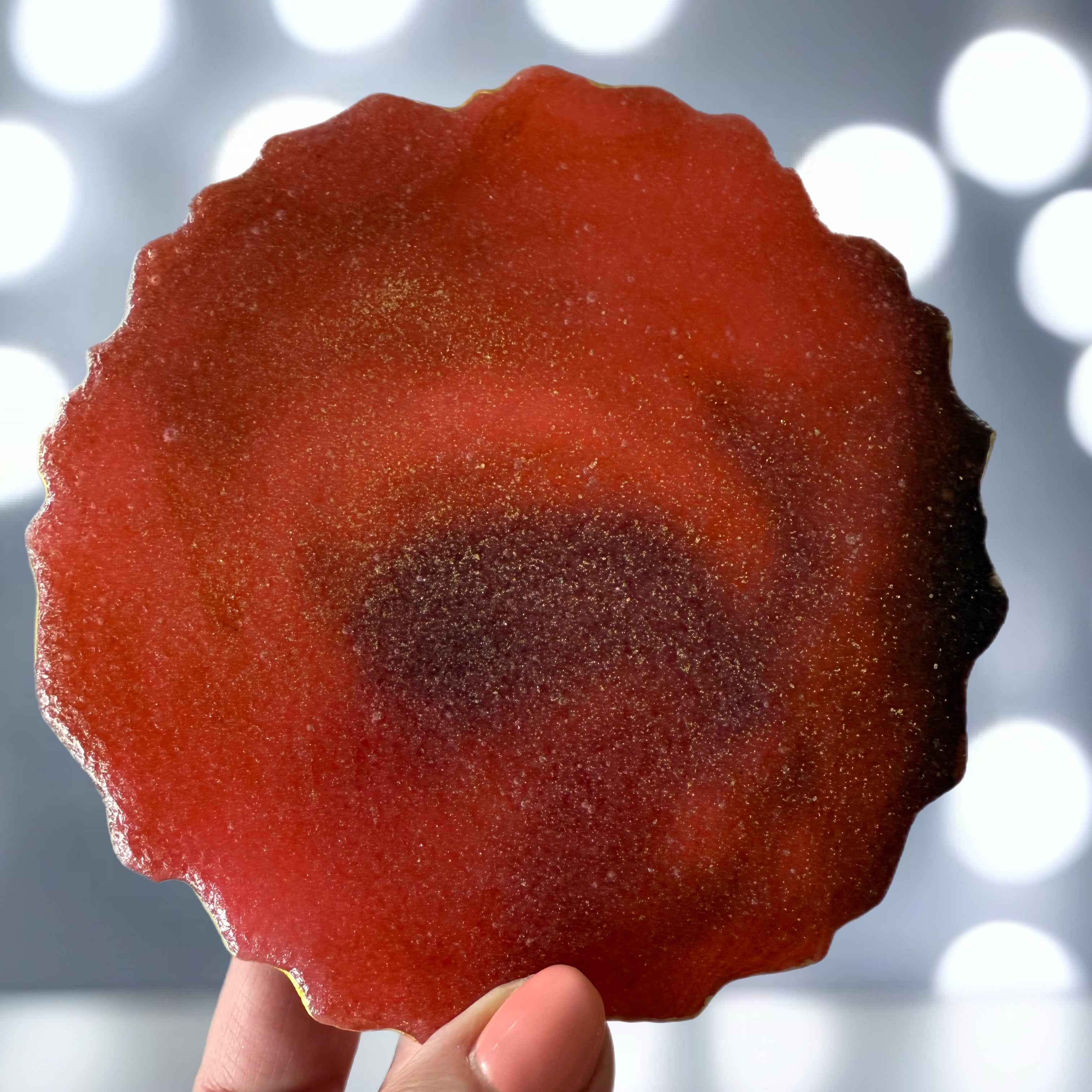 Geode Agate Crystal Candy Slices