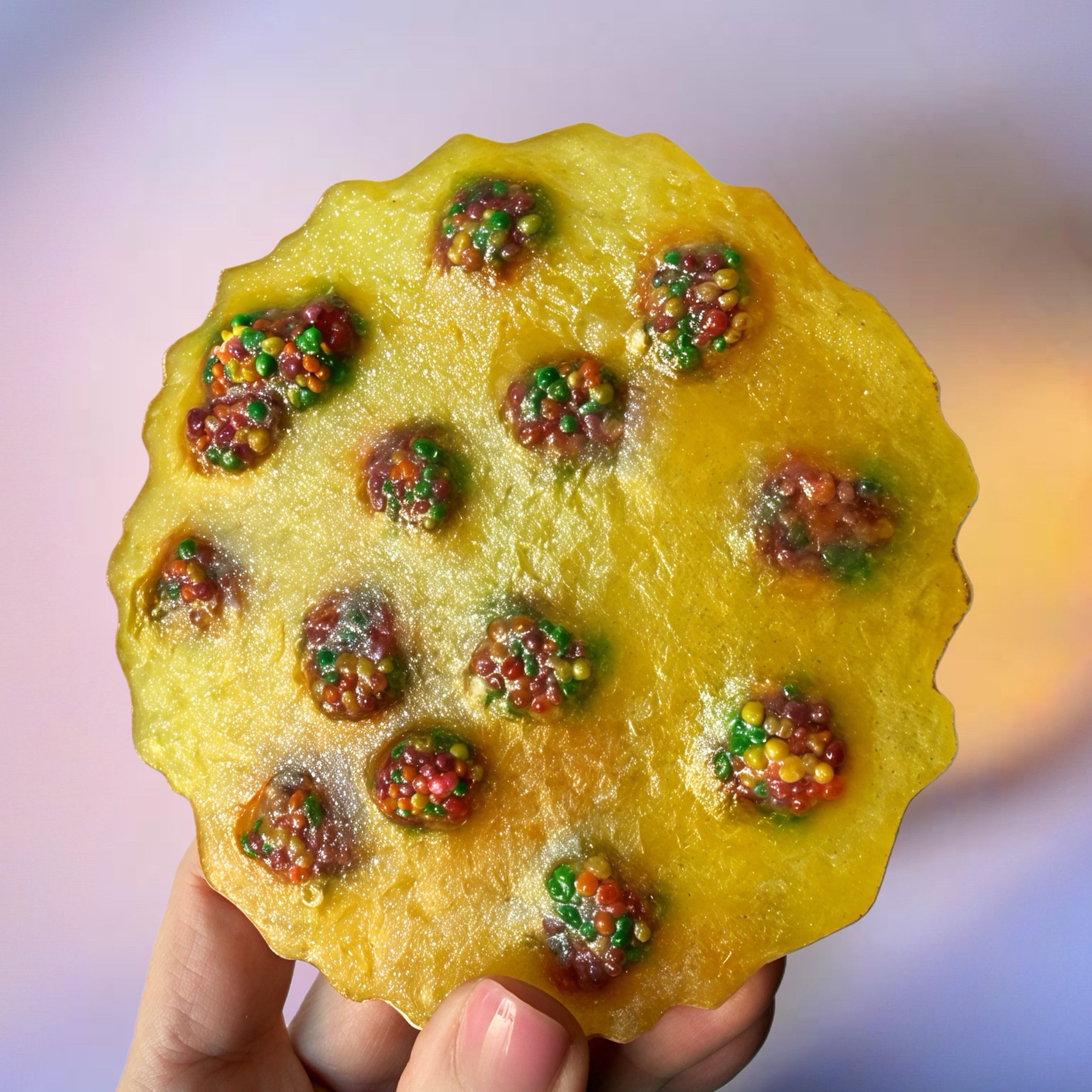 Edible Crystal Geode Candy Slice – Candy Filled