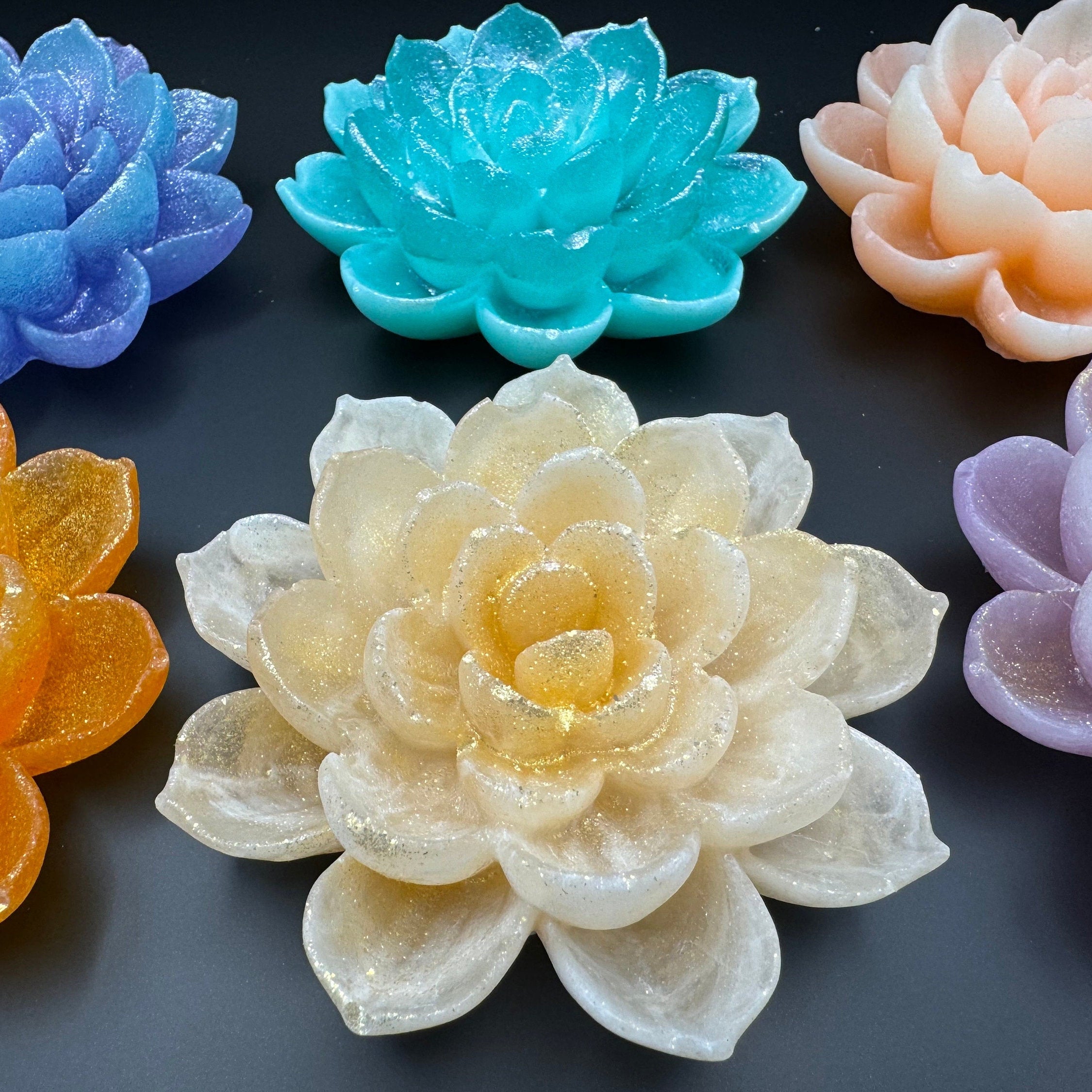 Crystal Candy Percy Jackson Lotus Flower Kohakutou Candy, ASMR viral TikTok candy, Vegan, Gluten-Free, Dairy- Free Candy